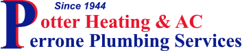 Potter Heating & AC and Perrone Plumbing — Since 1944